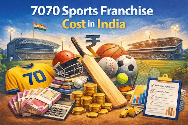 7070 Sports Franchise Cost in India