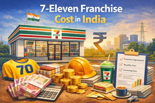 711 Franchise Cost in India