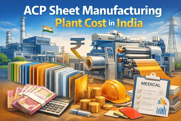 ACP Sheet Manufacturing Plant Cost in India
