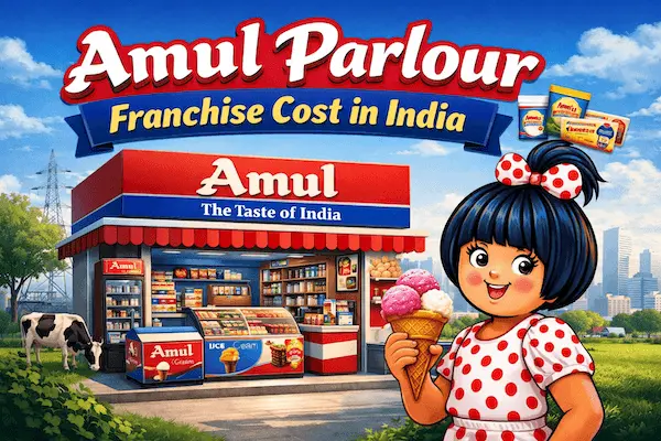 Amul Parlour Franchise Cost in India