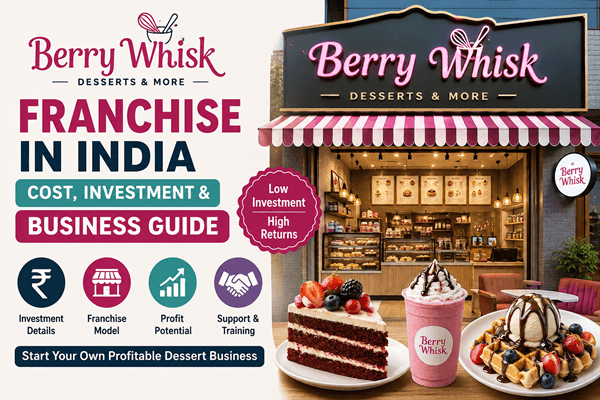 Berry Whisk Franchise Cost in India