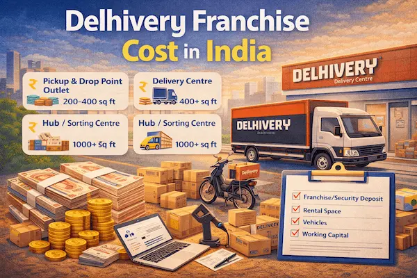 Delhivery Franchise Cost in India